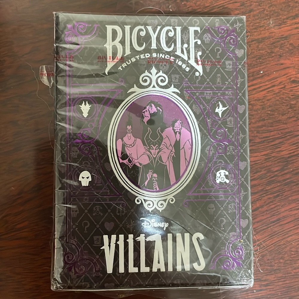 Bicycle Disney Villain Playing Cards